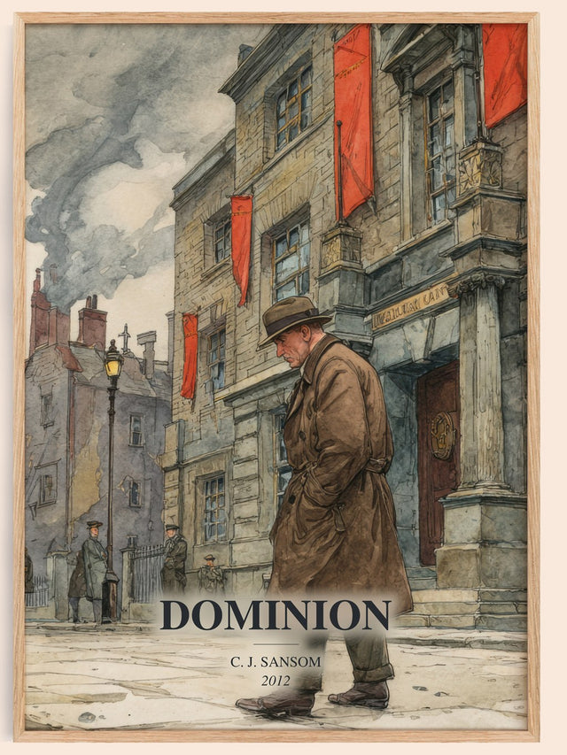 Dominion Book Watercolour Illustration by C. J. Sansom