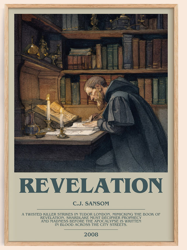 Revelation Bookish Wall Art by C.J. Sansom
