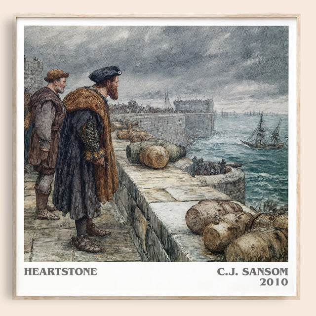 Heartstone Literary Art Print by C.J. Sansom