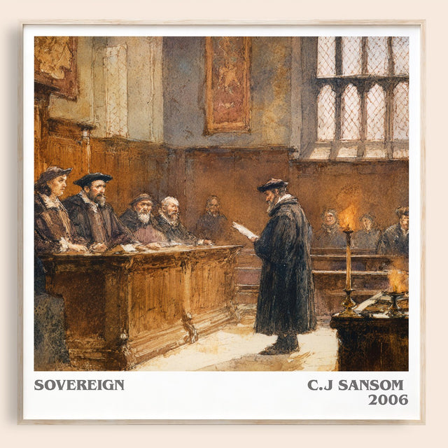 Sovereign Literary Art Print by C.J Sansom