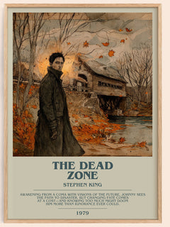 The Dead Zone Bookish Wall Art by Stephen King