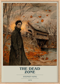 The Dead Zone Book Cover Poster by Stephen King