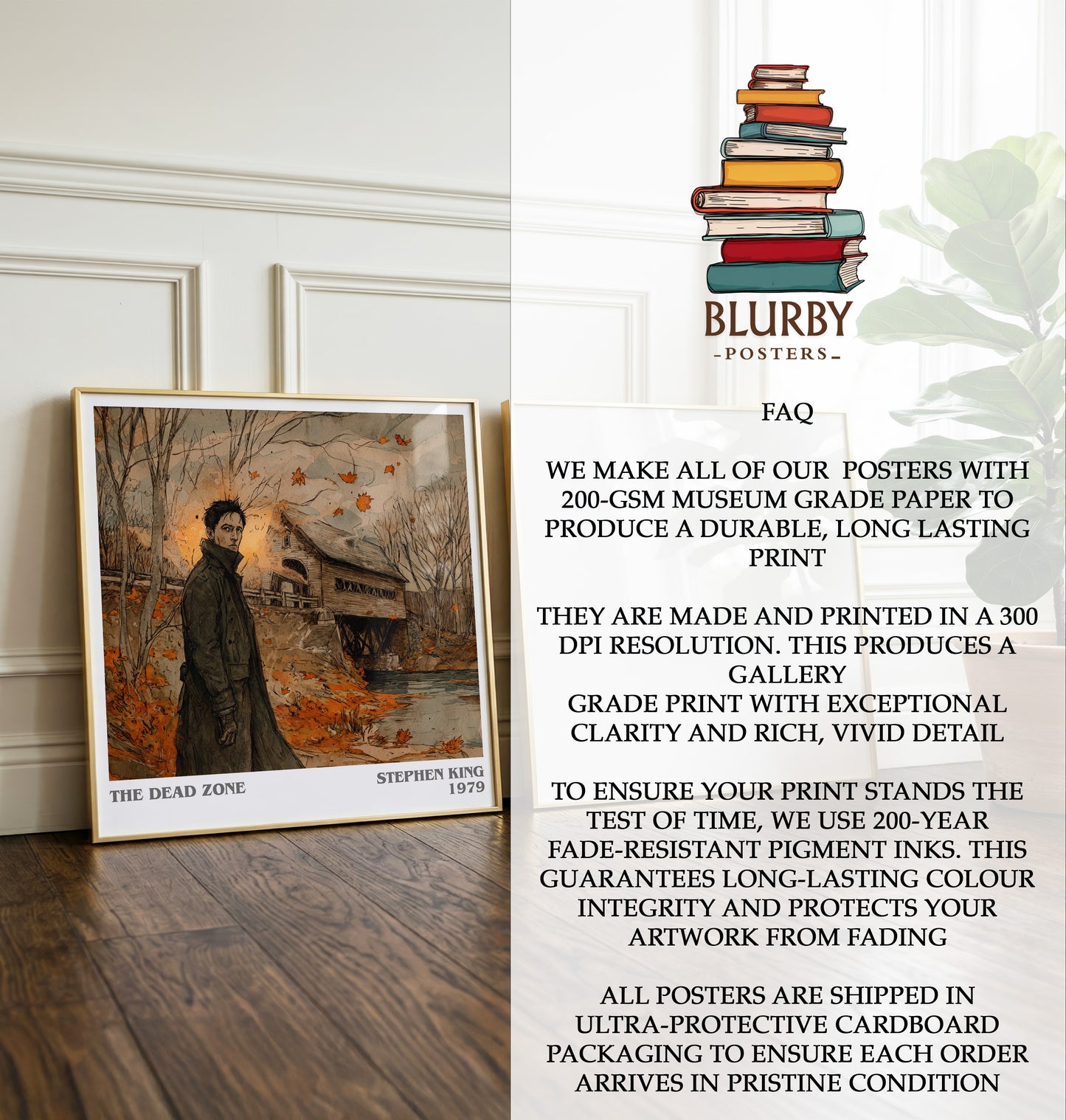 The Dead Zone Literary Art Print by Stephen King