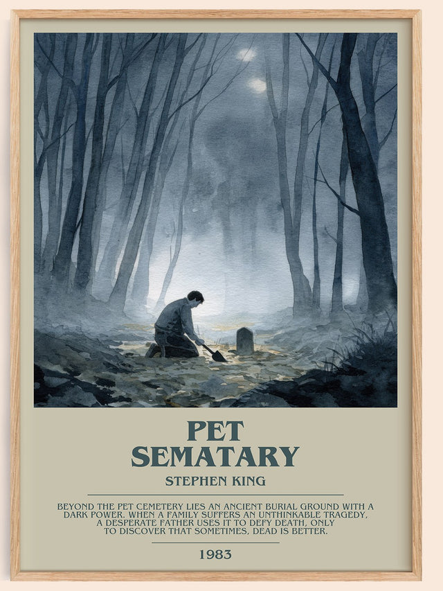 Pet Sematary Bookish Wall Art by Stephen King
