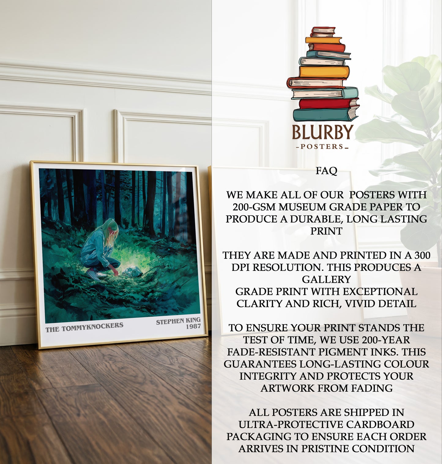 The Tommyknockers Literary Art Print by Stephen King