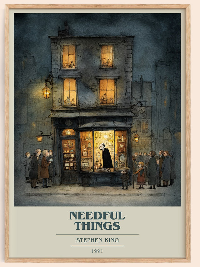 Needful Things Book Cover Poster by Stephen King