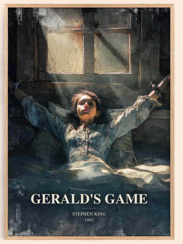 Gerald'S Game Book Watercolour Illustration by Stephen King