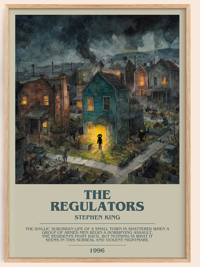 The Regulators Bookish Wall Art by Stephen King