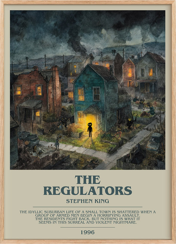 The Regulators Bookish Wall Art by Stephen King