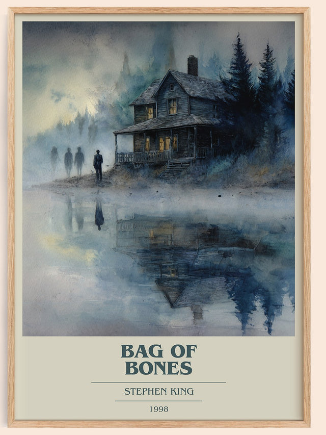 Bag of Bones Book Cover Poster by Stephen King