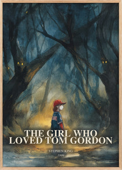 Girl Who Loved Tom Gordon Book Watercolour Illustration by S. King