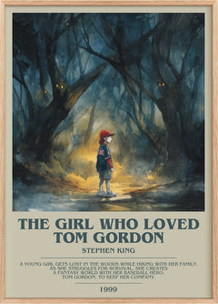 The Girl Who Loved Tom Gordon Bookish Wall Art by Stephen King