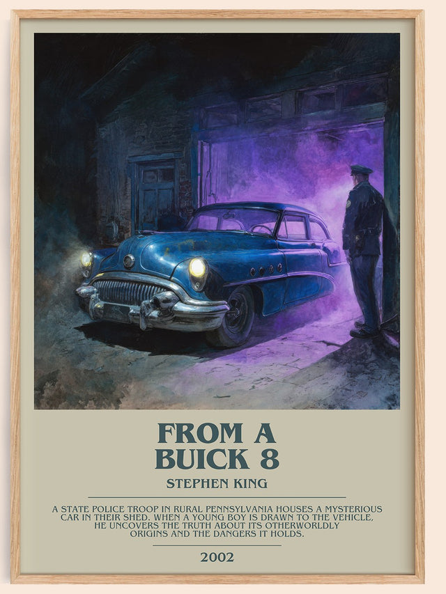 From a Buick 8 Bookish Wall Art by Stephen King
