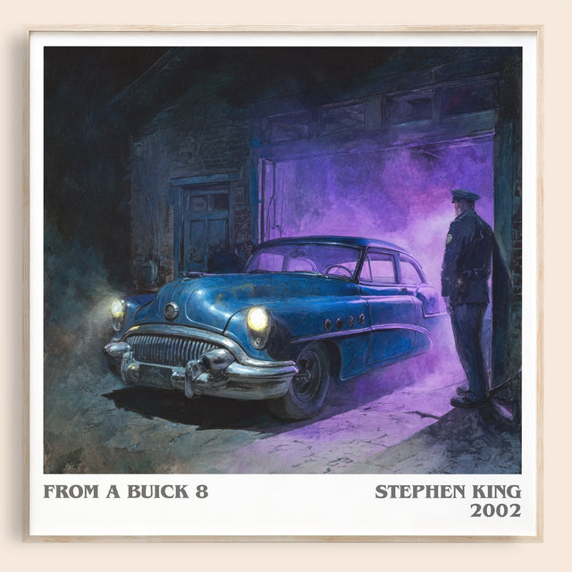 From a Buick 8 Literary Art Print by Stephen King