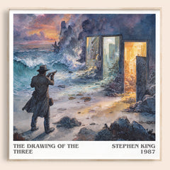 The Drawing of the Three Literary Art Print by Stephen King