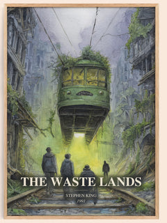 The Waste Lands Book Watercolour Illustration by Stephen King