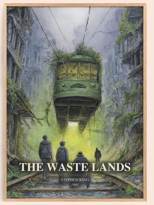 The Waste Lands Book Watercolour Illustration by Stephen King