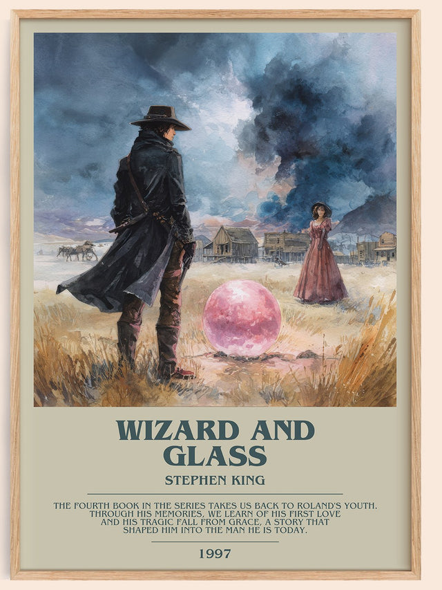 Wizard and Glass Bookish Wall Art by Stephen King