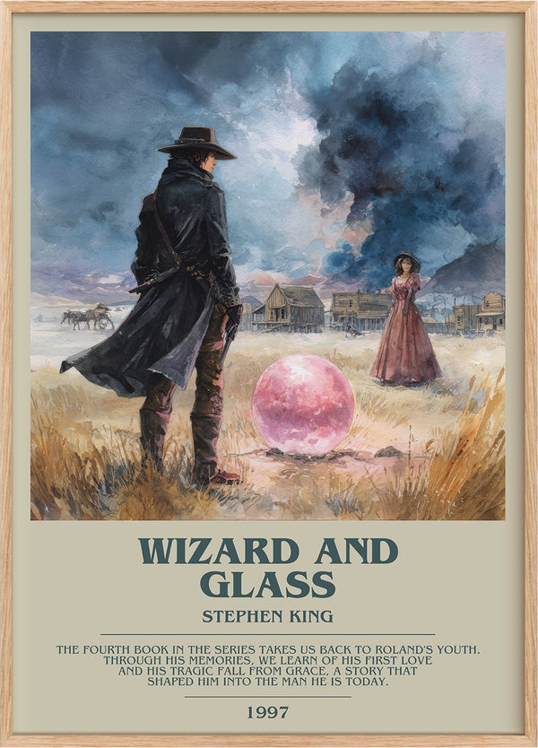 Wizard and Glass Bookish Wall Art by Stephen King