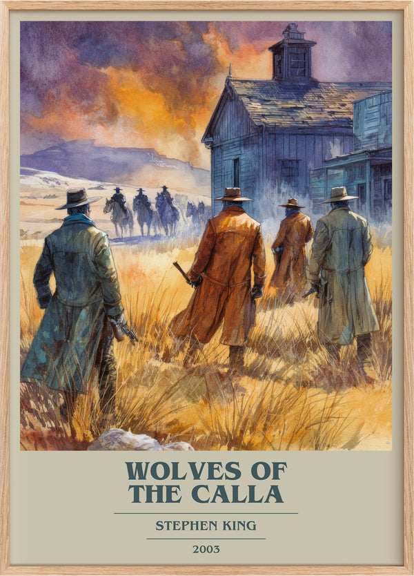 Wolves of the Calla Book Cover Poster by Stephen King