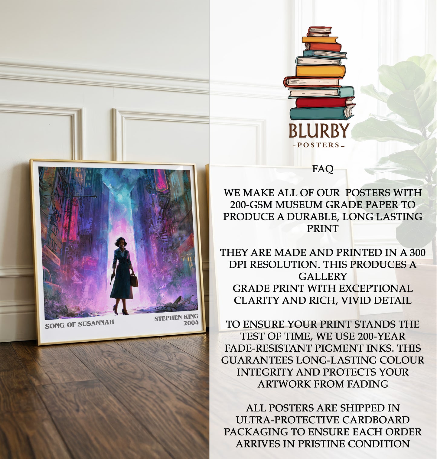 Song of Susannah Literary Art Print by Stephen King