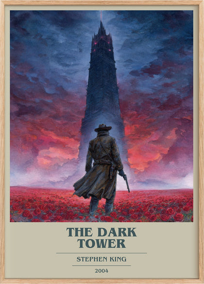 The Dark Tower Book Cover Poster by Stephen King
