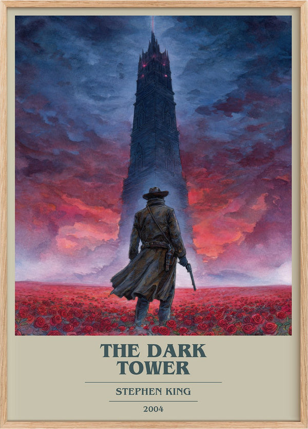 The Dark Tower Book Cover Poster by Stephen King