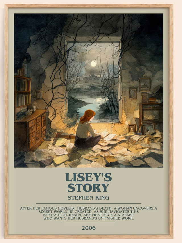 Lisey's Story Bookish Wall Art by Stephen King