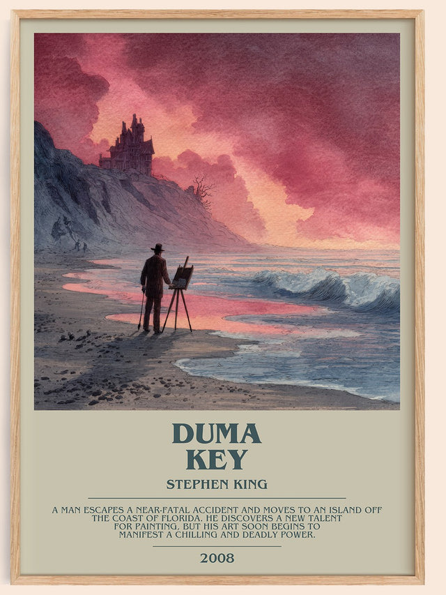 Duma Key Bookish Wall Art by Stephen King