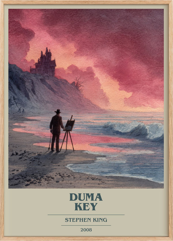 Duma Key Book Cover Poster by Stephen King