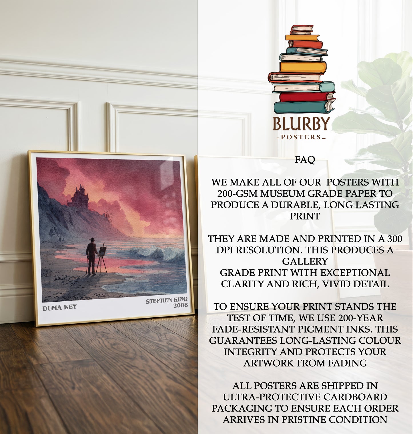 Duma Key Literary Art Print by Stephen King