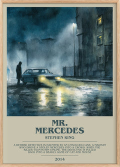Mr. Mercedes Bookish Wall Art by Stephen King