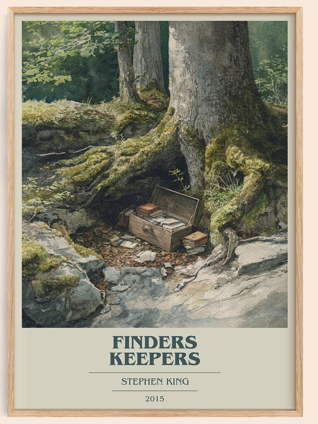 Finders Keepers Book Cover Poster by Stephen King