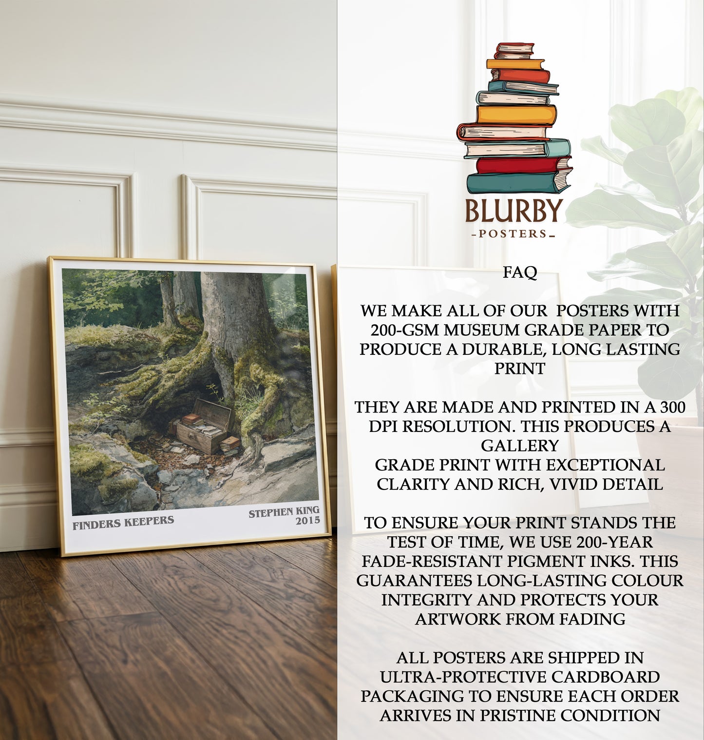 Finders Keepers Literary Art Print by Stephen King