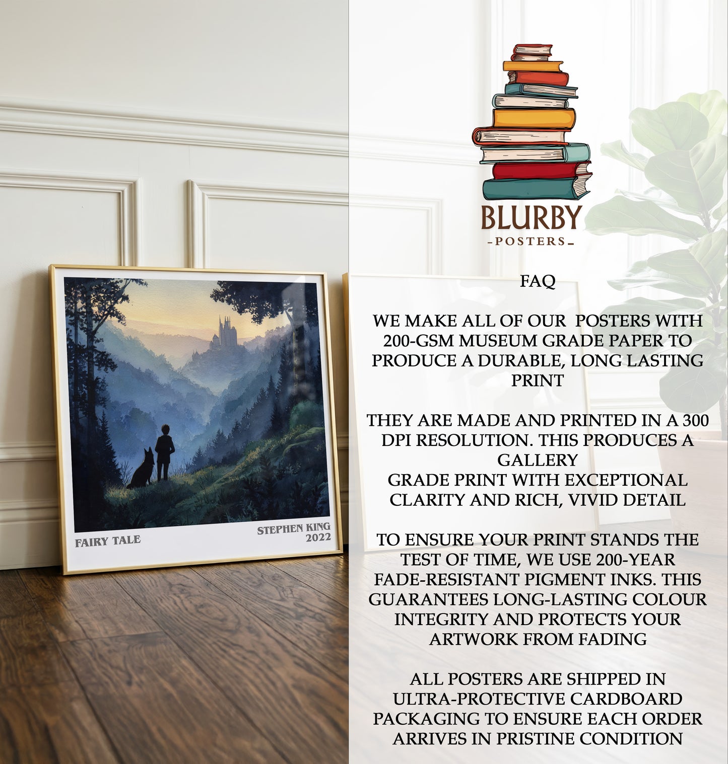 Fairy Tale Literary Art Print by Stephen King