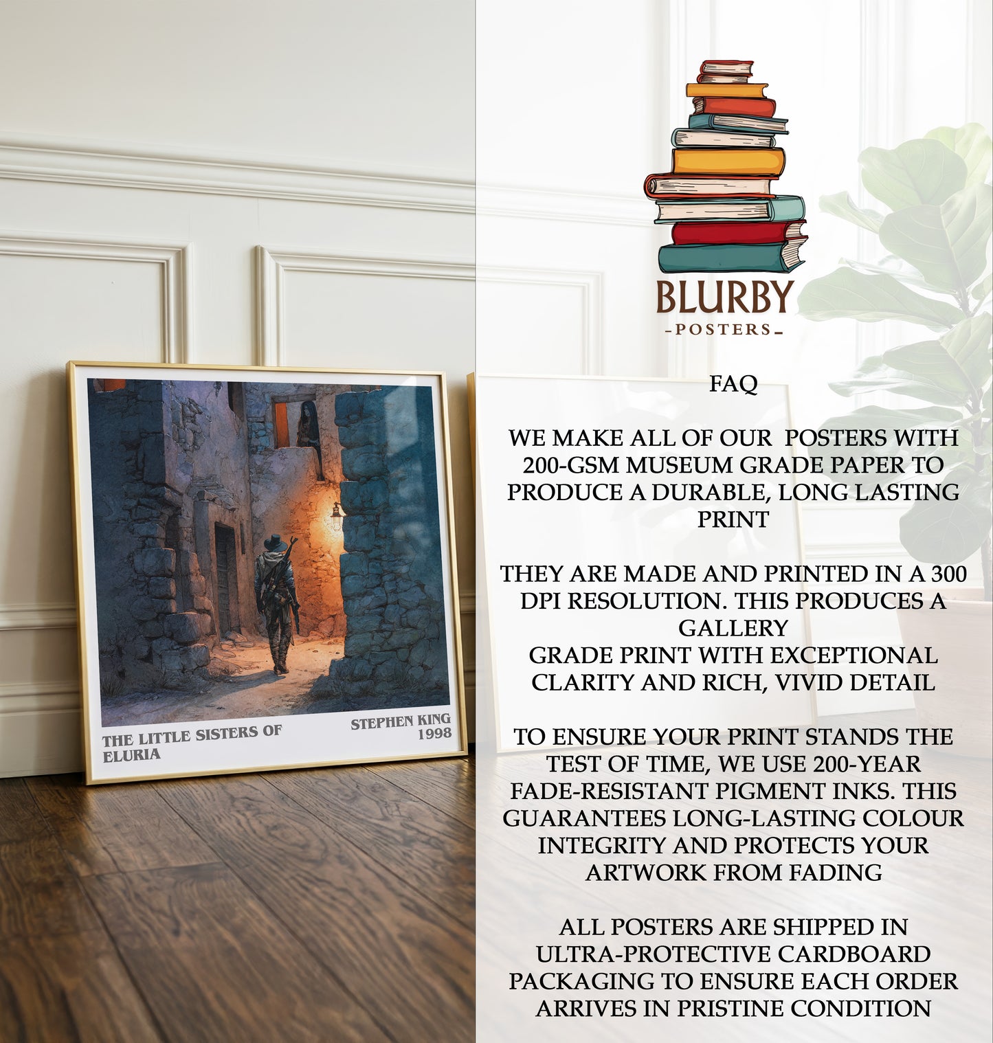 The Little Sisters Of Eluria Literary Art Print by Stephen King