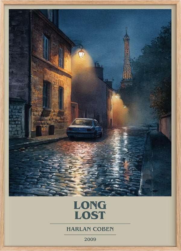 Long Lost Book Cover Poster by Harlan Coben