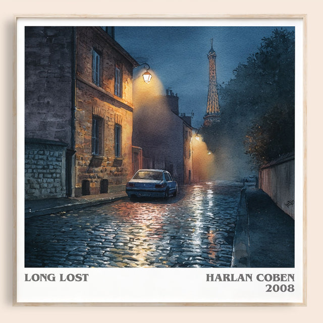 Long Lost Literary Art Print by Harlan Coben