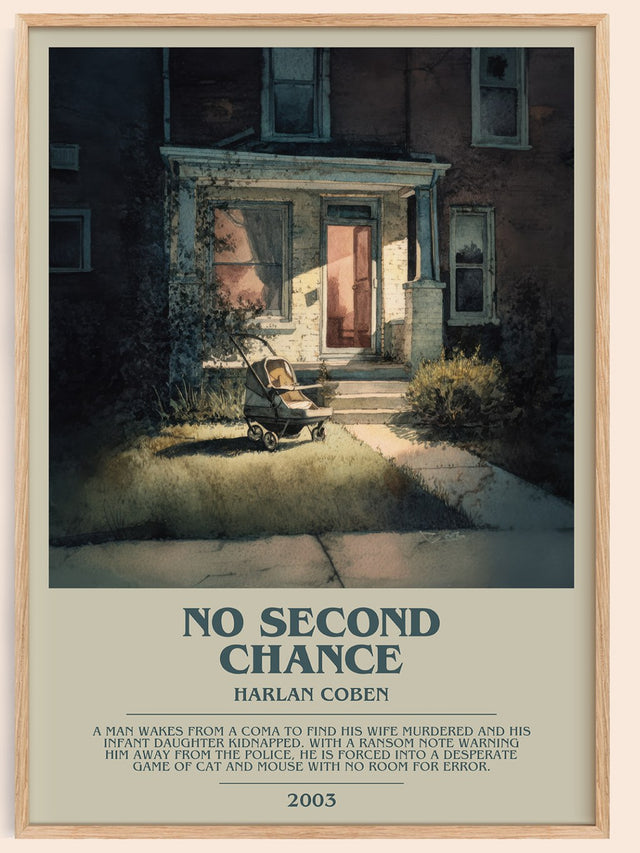No Second Chance Bookish Wall Art by Harlan Coben