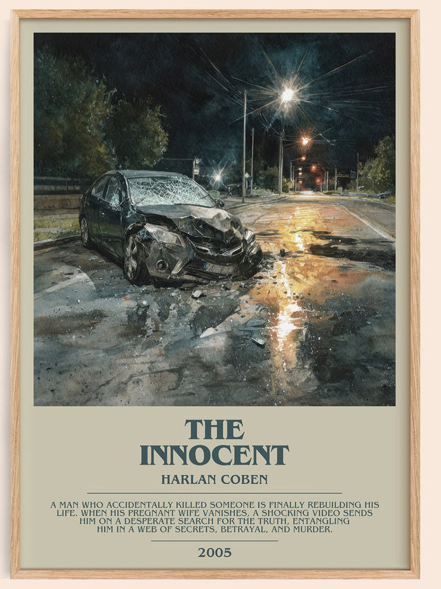 The Innocent Bookish Wall Art by Harlan Coben