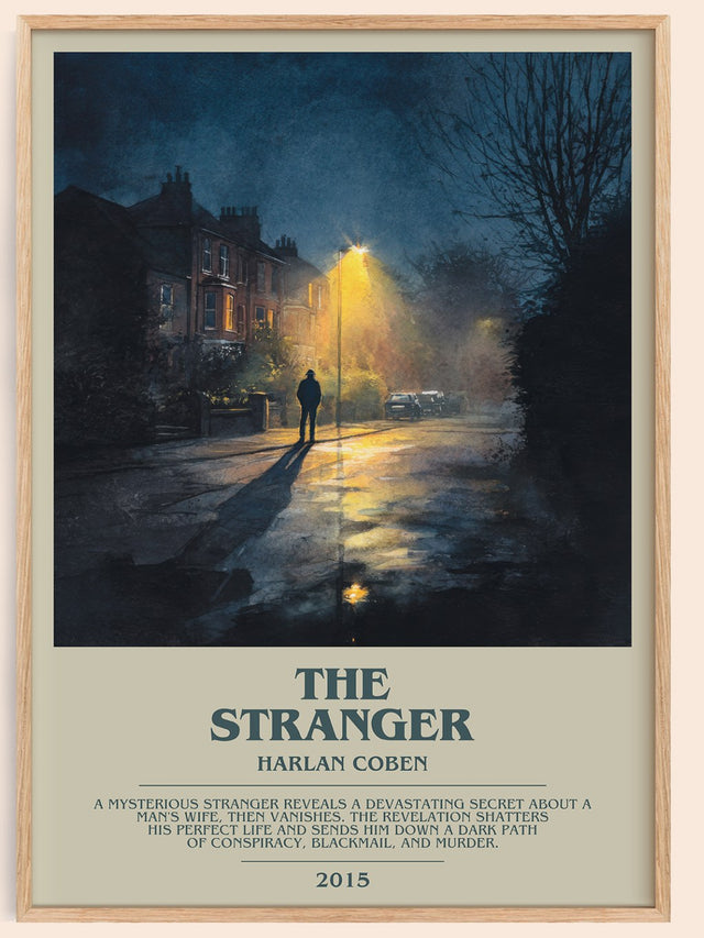 The Stranger Bookish Wall Art by Harlan Coben