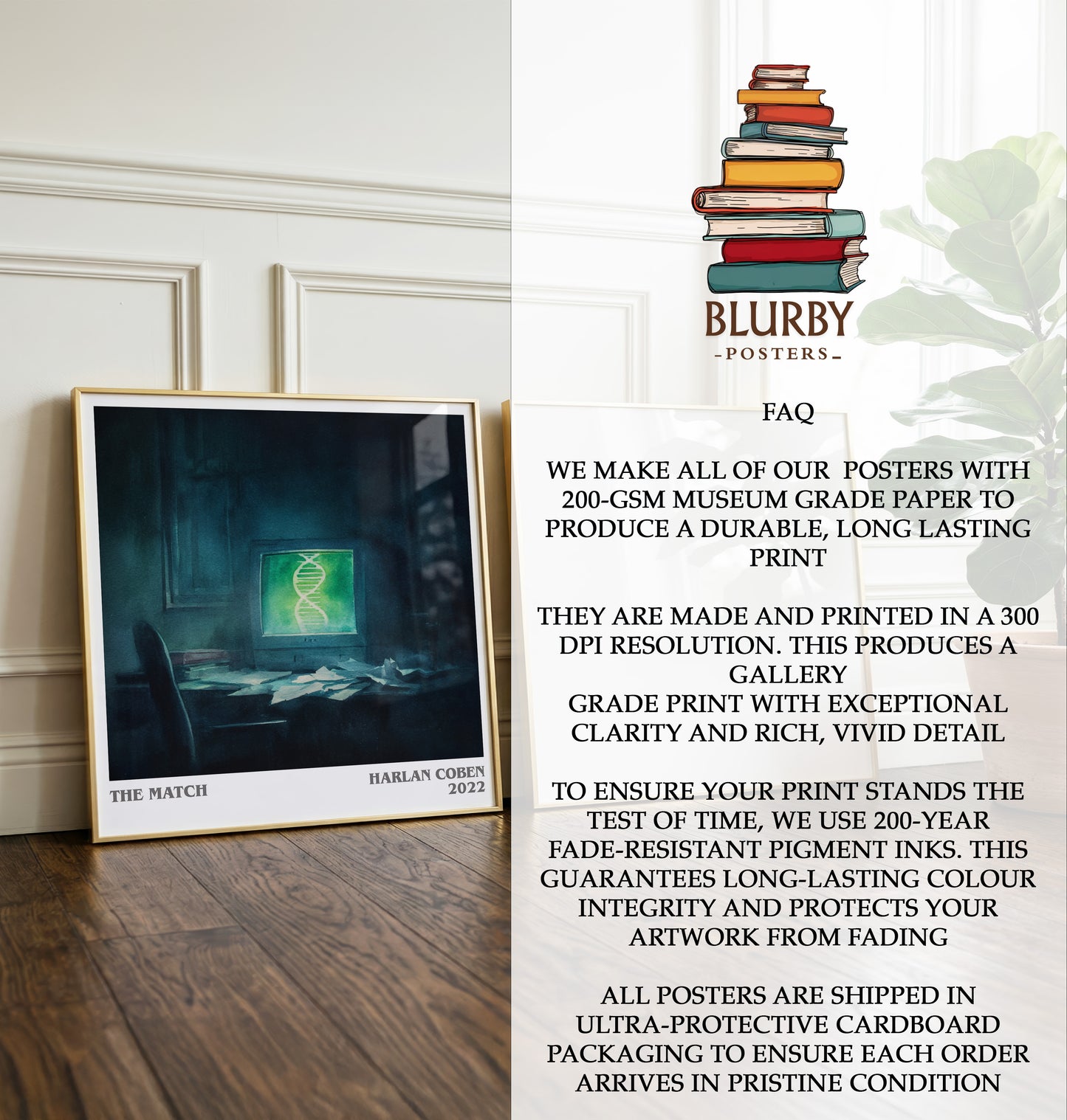 The Match Literary Art Print by Harlan Coben