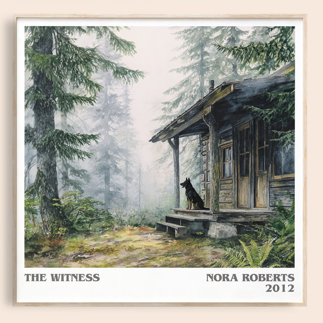 The Witness Literary Art Print by Nora Roberts
