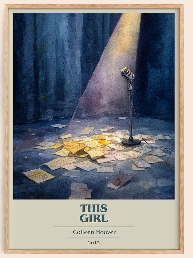 This Girl Book Cover Poster by Colleen Hoover