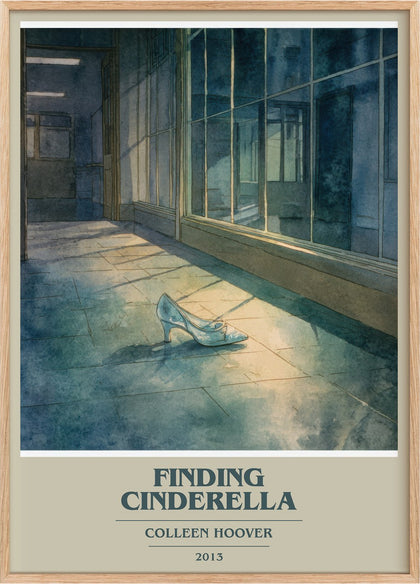 Finding Cinderella Book Cover Poster by Colleen Hoover
