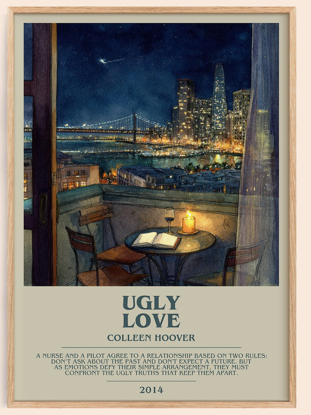 Ugly Love Bookish Wall Art by Colleen Hoover