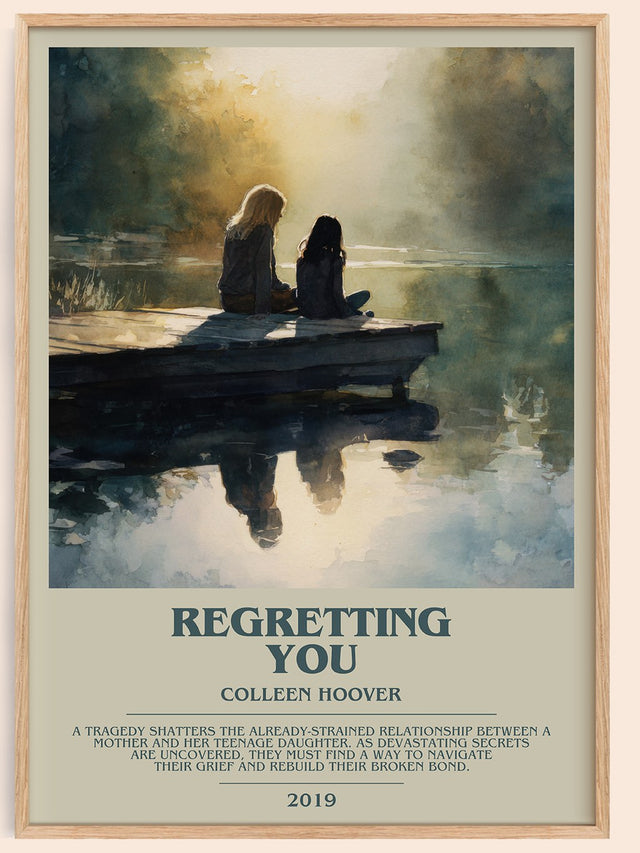 Regretting You Bookish Wall Art by Colleen Hoover