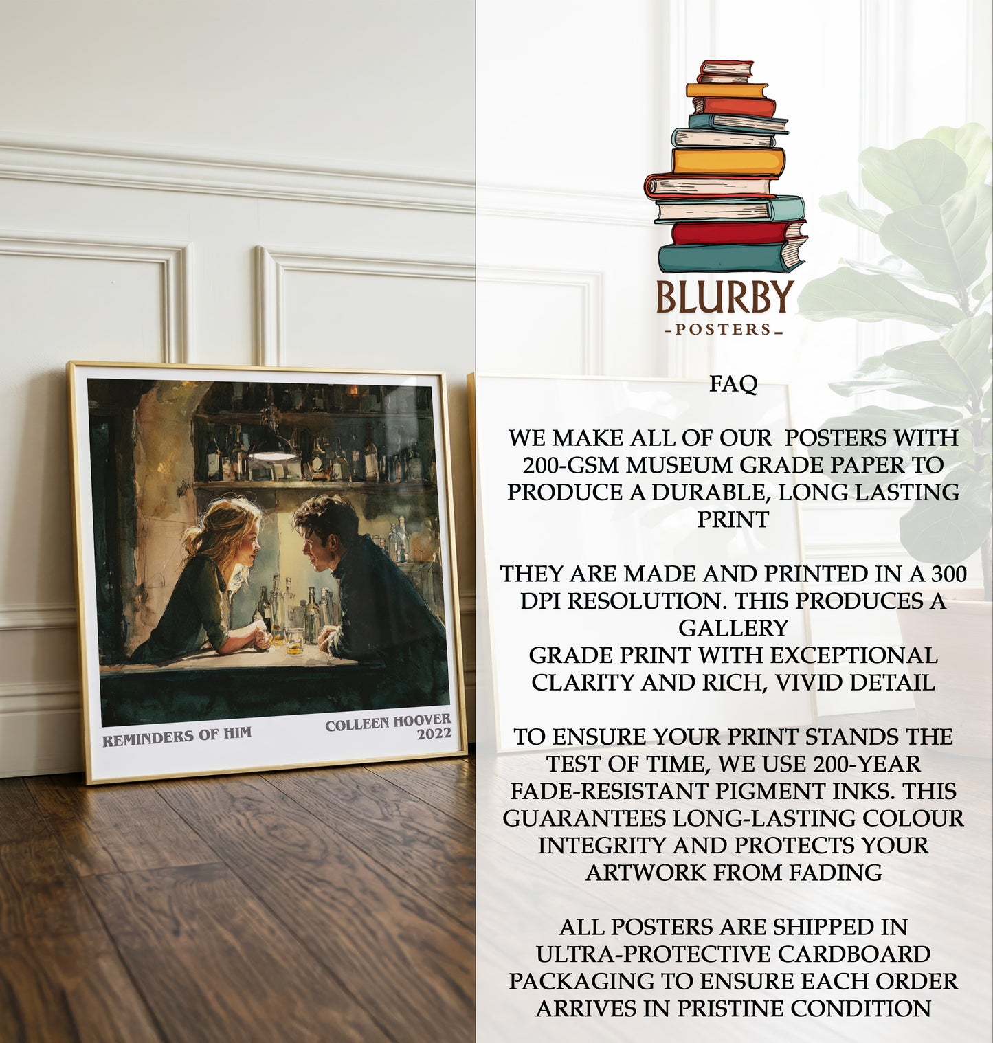 Reminders of Him Literary Art Print by Colleen Hoover