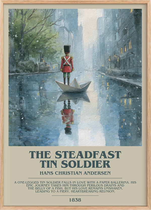 The Steadfast Tin Soldier Bookish Wall Art by Hans Christian Andersen