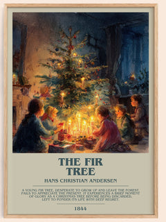 The Fir Tree Bookish Wall Art by Hans Christian Andersen